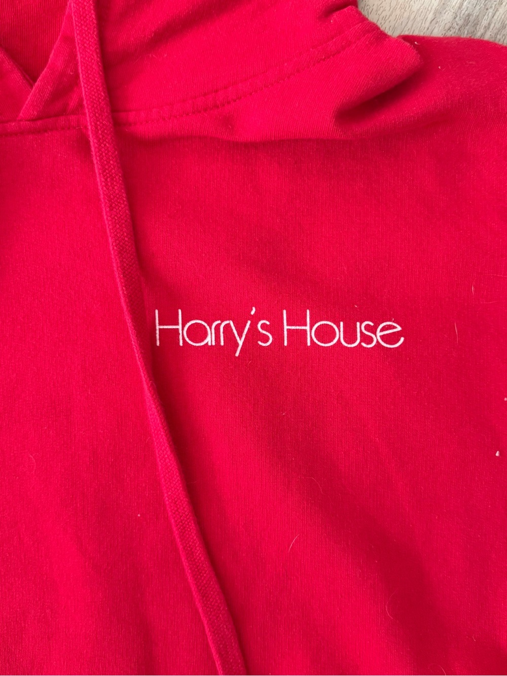 Harry's House Red Hoodie - Unisex - Picture 2 of 7
